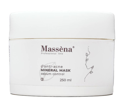 Anti-acne MINERAL MASK маска себорегулююча мінеральна для обличчя