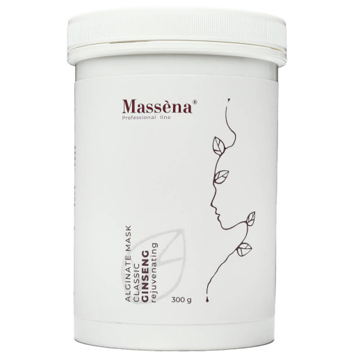 Женьшень GINSENG омолаживающая альгинатная маска