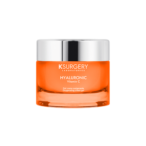Крем-гель кислородный с витамином С для лица HYALURONIC