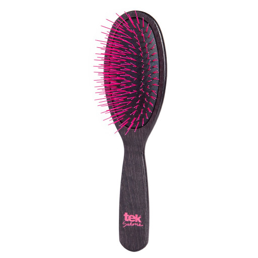 Овальная расческа Detangler Brush из розового нейлона
